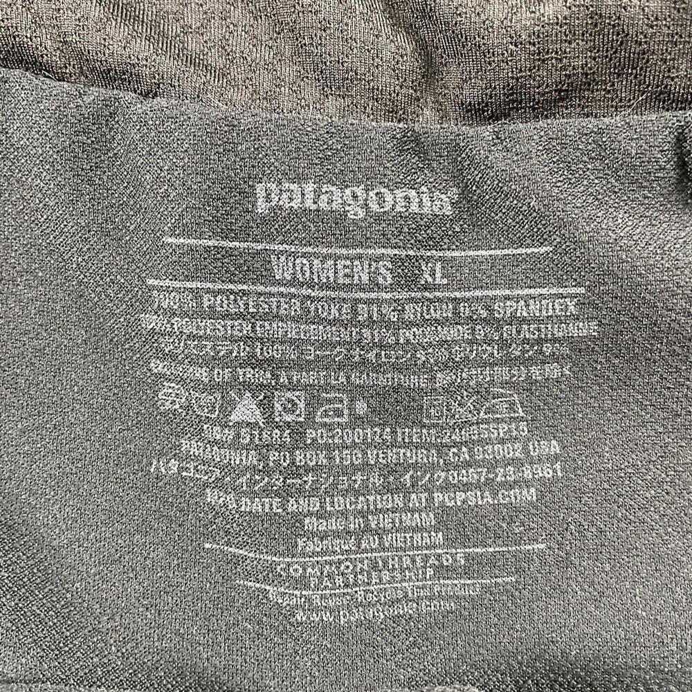 Patagonia Nine Trails Running Shorts Women’s XL Black Rear Pocket 24655 Trail - Picture 6 of 16